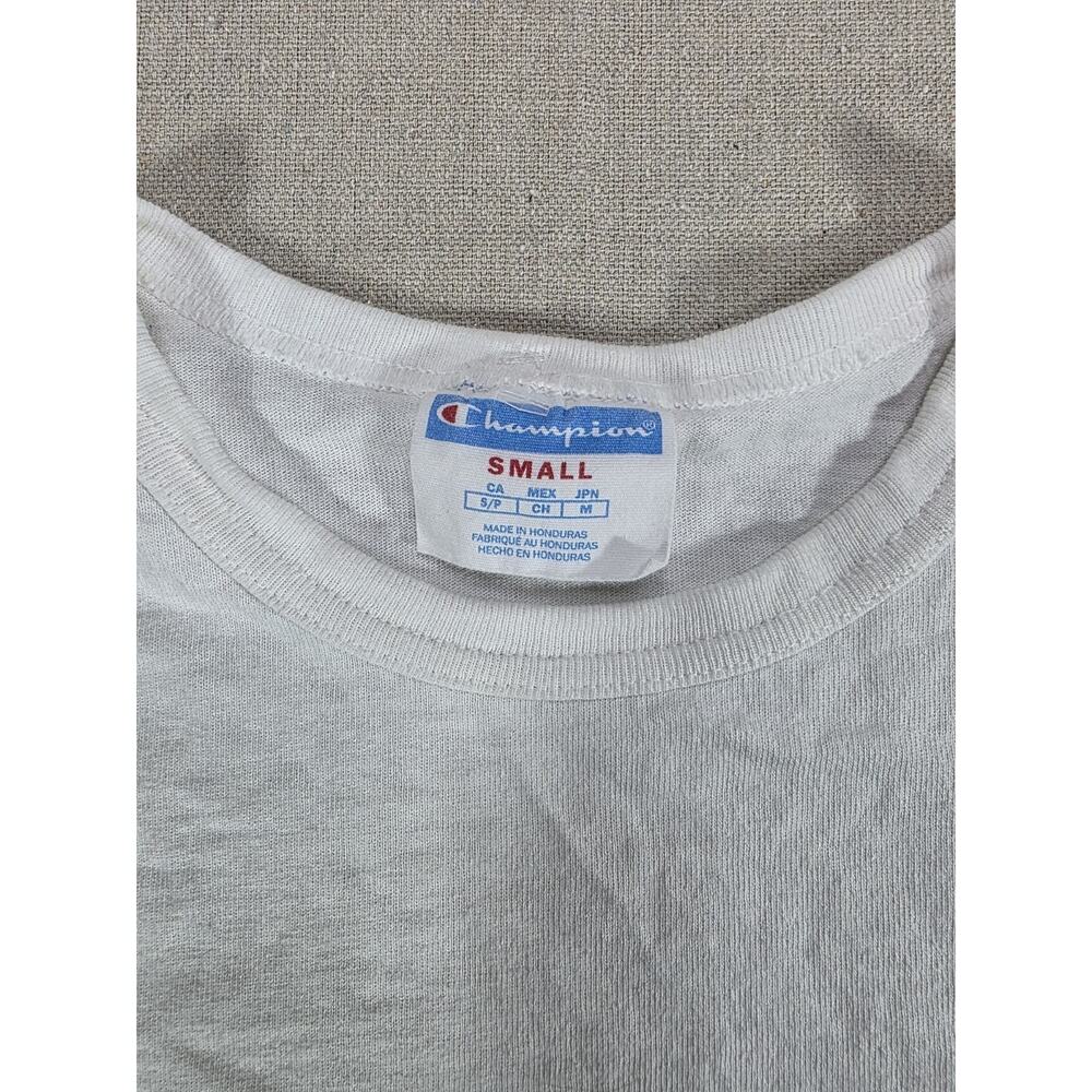 Champion The Way Up Graphic T-Shirt Men's Small White Short Sleeve Crew Neck - Picture 4 of 9